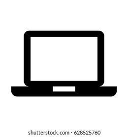 laptop computer isolated icon