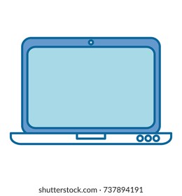 laptop computer isolated icon