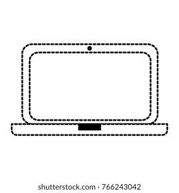 laptop computer isolated icon