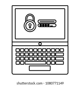 laptop computer with login count