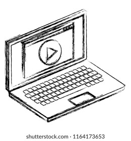 laptop computer with media player