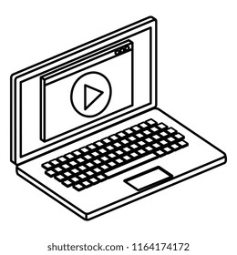 laptop computer with media player