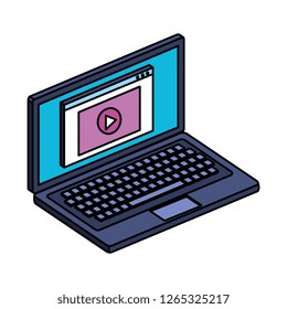 laptop computer with media player