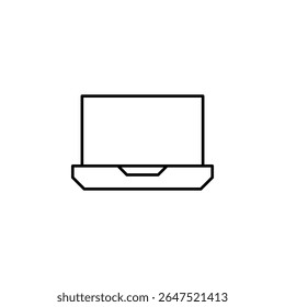 laptop, computer, notebook, device icon
