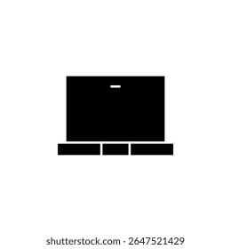 laptop, computer, notebook, device icon