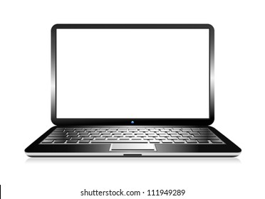 Laptop Computer PC with space for your message