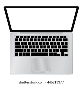 Laptop Computer PC with space for your message