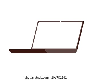 laptop computer portable device icon