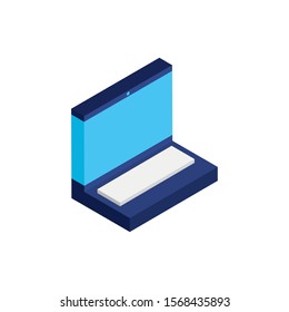 laptop computer portable isolated icon vector illustration design