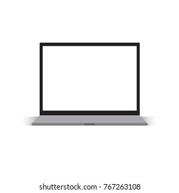 Icono Portátil Isolable Aislado En La Ilustración Del Vector De Fondo Blanco