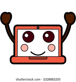 laptop computer sad emoji icon image