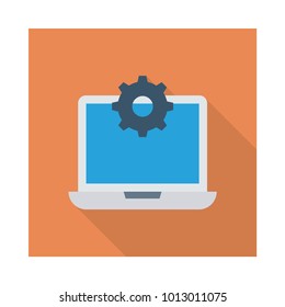 laptop computer setting 