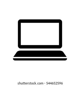 Laptop computer technology icon vector illustration graphic design