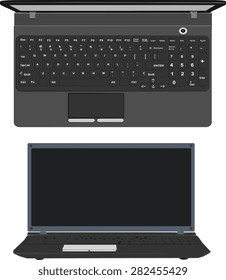 laptop computer from two different angles