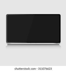 Laptop computer. Vector illustration