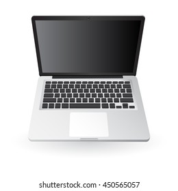 Laptop Computer, Vector Illustration EPS 10.