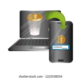 laptop computer with zcash