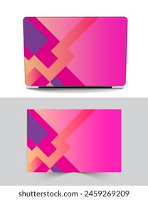 laptop Cover and backpack design with multiple color.