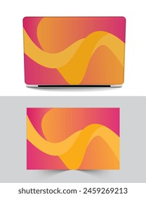 laptop Cover and backpack design with multiple color.