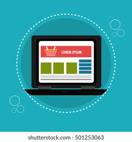 laptop cyber monday web page
