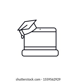 Laptop design, Digital technology communication social media internet web and screen theme Vector illustration
