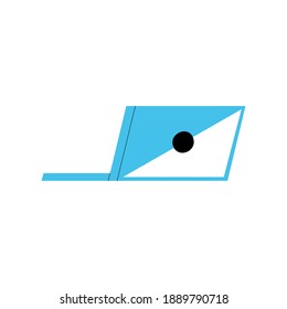 Laptop design, Digital technology and communication theme Vector illustration