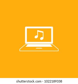 laptop and desktop Icon, Stock Vector, eps10