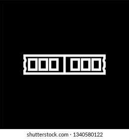 Laptop - Desktop Ram Icon vector