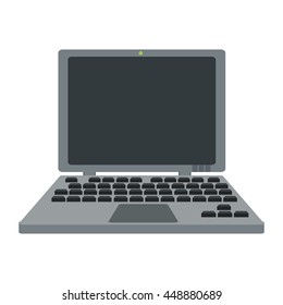 laptop with details icon