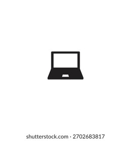 Laptop Device Minimal Icon Vector File
