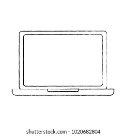 laptop device modern technology icon
