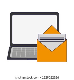 Laptop and email
