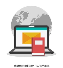 Laptop envelope and blog design