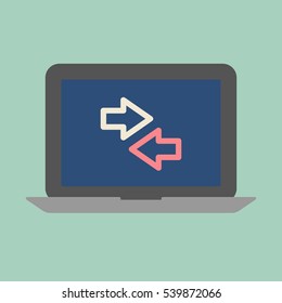 Laptop exchange concept