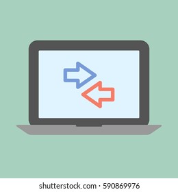 Laptop exchange concept