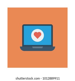  laptop favorite heart 
