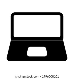 Laptop filled icon pixel-perfect for web or print usage.