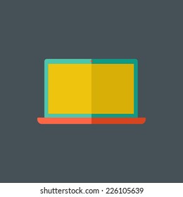 Laptop Flat Icon