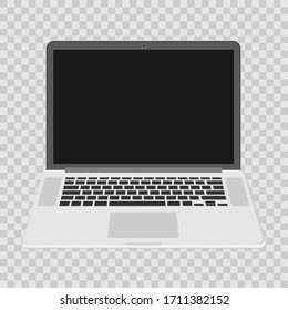 Laptop-Vektorillustration - Symbol
