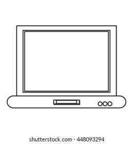 laptop front view icon