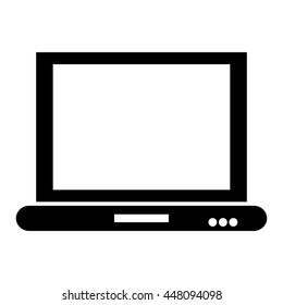 laptop frontview icon