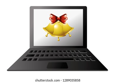laptop gift cartoon