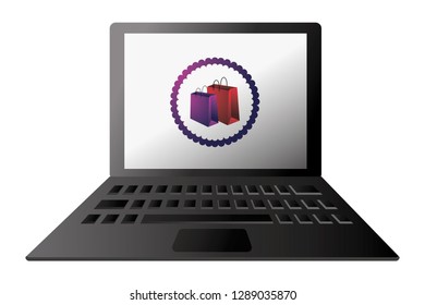 laptop gift cartoon