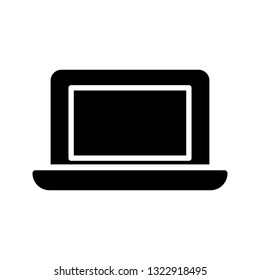 laptop glyph icon 