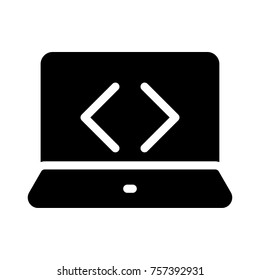  laptop glyph icon 