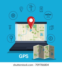 laptop with gps application