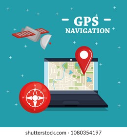laptop with gps navigation software