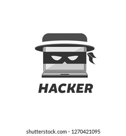 laptop hacker illustrations