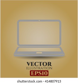 Icono de alta calidad para portátiles