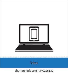 a laptop icon